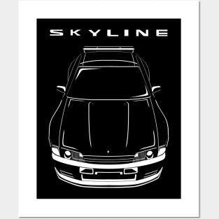 Skyline GTR V Spec R32 Body Kit Posters and Art